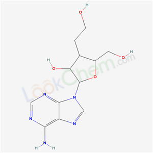 2-(6-aminopurin-9-yl)-4-(2-hydroxyethyl)-5-(hydroxymethyl)oxolan-3-ol cas  19029-58-4