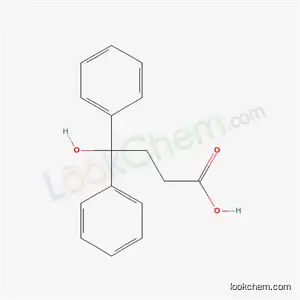 Molecular Structure of 32858-92-7 (4-hydroxy-4,4-diphenylbutanoic acid)
