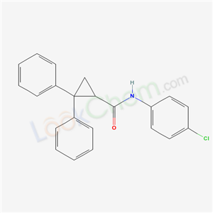 Cyclopropanecarboxamide, N-(4-chlorophenyl)-2,2-diphenyl-
