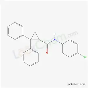 N-(4-chlorophenyl)-2,2-diphenylcyclopropane-1-carboxamide