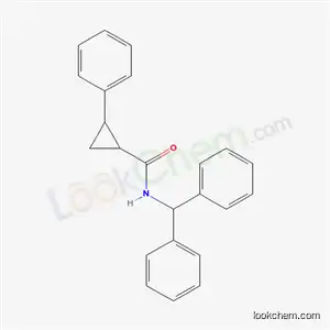 Molecular Structure of 5230-70-6 (N-(diphenylmethyl)-2-phenylcyclopropanecarboxamide)