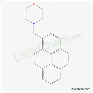 Molecular Structure of 5425-32-1 (4-(pyren-1-ylmethyl)morpholine)