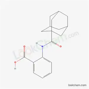 Molecular Structure of 32639-99-9 (2-[(Tricyclo[3.3.1.13,7]decan-1-ylcarbonyl)amino]benzoic acid)