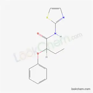 Molecular Structure of 5544-32-1 (2-phenoxy-N-1,3-thiazol-2-ylbutanamide)