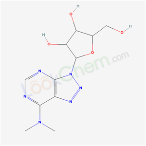 2-(5-dimethylamino-2,4,7,8,9-pentazabicyclo[4.3.0]nona-2,4,7,10-tetraen-9-yl)-5-(hydroxymethyl)oxolane-3,4-diol cas  38874-44-1