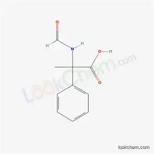 Molecular Structure of 33228-58-9 (2-(formylamino)-2-phenylpropanoic acid)