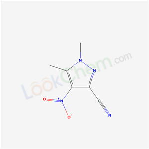 1,5-dimethyl-4-nitro-pyrazole-3-carbonitrile cas  51222-23-2