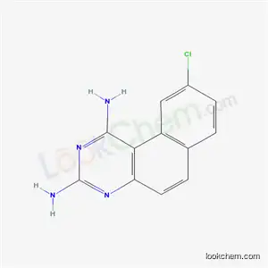 Molecular Structure of 37521-56-5 (9-Chlorobenzo[f]quinazoline-1,3-diamine)