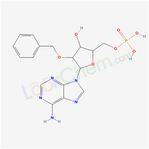 [5-(6-aminopurin-9-yl)-3-hydroxy-4-phenylmethoxy-oxolan-2-yl]methoxyphosphonic acid cas  32476-45-2
