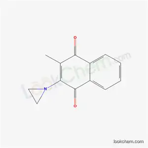 Molecular Structure of 49861-16-7 (2-(aziridin-1-yl)-3-methylnaphthalene-1,4-dione)