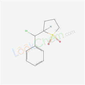 2-(chloro-phenyl-methyl)thiolane 1,1-dioxide cas  24463-82-9