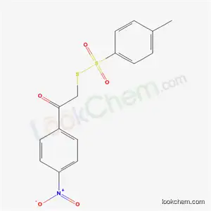 Molecular Structure of 31377-99-8 (S-[2-(4-nitrophenyl)-2-oxoethyl] 4-methylbenzenesulfonothioate)