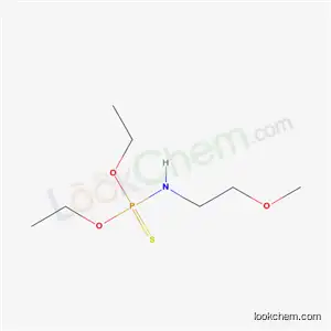 Molecular Structure of 35812-41-0 (O,O-diethyl (2-methoxyethyl)phosphoramidothioate)