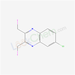 Quinoxaline, 6-chloro-2,3-bis(iodomethyl)- cas  3298-87-1