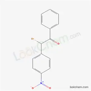 Molecular Structure of 5033-71-6 (2-bromo-2-(4-nitrophenyl)-1-phenylethanone)