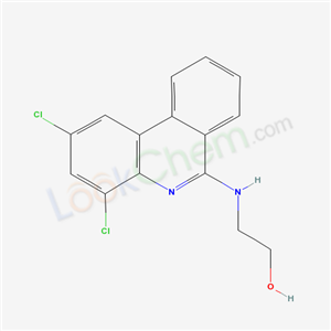 2-[(2,4-dichlorophenanthridin-6-yl)amino]ethanol cas  38052-88-9