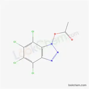 1-(아세틸옥시)-4,5,6,7-테트라클로로-1H-벤조트리아졸