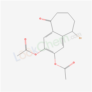 (9-acetyloxy-2-bromo-6-oxo-10-bicyclo[5.4.0]undeca-7,9,11-trienyl) acetate cas  18238-42-1