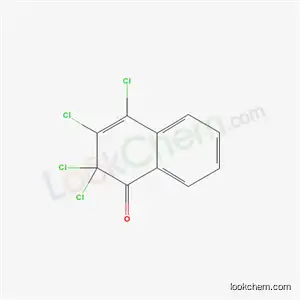 Molecular Structure of 17735-12-5 (2,2,3,4-tetrachloronaphthalen-1(2H)-one)