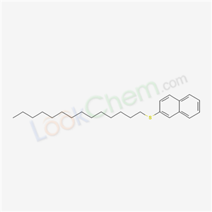 1-naphthalen-2-ylsulfanyltetradecane cas  5060-69-5