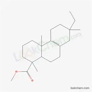 Molecular Structure of 33952-78-2 ((1S)-7α-Ethyl-1,2,3,4,4a,5,6,7,8,9,10,10aα-dodecahydro-1,4aβ,7-trimethyl-1β-phenanthrenecarboxylic acid methyl ester)