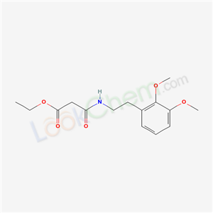 ethyl 3-{[2-(2,3-dimethoxyphenyl)ethyl]amino}-3-oxopropanoate