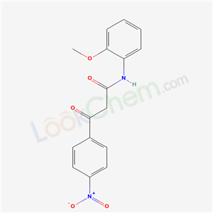 N-(2-methoxyphenyl)-3-(4-nitrophenyl)-3-oxo-propanamide cas  35843-38-0