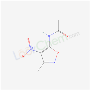 N-(3-methyl-4-nitro-oxazol-5-yl)acetamide cas  41230-50-6