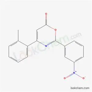 4-(2-Methylphenyl)-2-(3-nitrophenyl)-1,3-oxazin-6-one