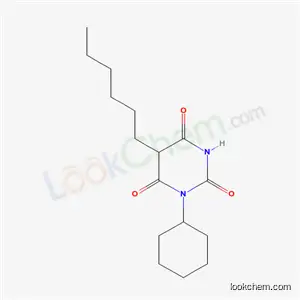 1- 사이클로 헥실 -5- 헥실 바르비 투르 산