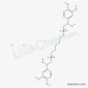 4,4 '-[헥산 -1,6- 디일 비스 [이미 노 (1- 히드 록시 -2,1- 에탄 디일)]] 비스 피로 카테 콜 디 히드로 클로라이드