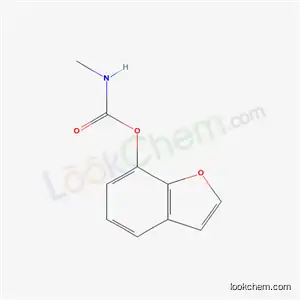 N-メチルカルバミド酸ベンゾフラン-7-イル
