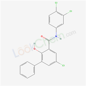[1,1'-Biphenyl]-3-carboxamide, 5-chloro-N-(3,4-dichlorophenyl)-2-hydroxy-
