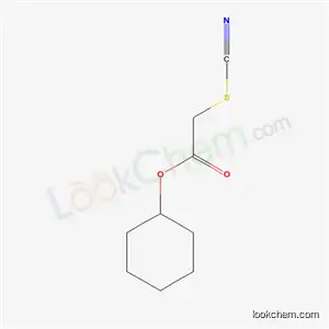 Molecular Structure of 5349-27-9 (Thiocyanatoacetic acid cyclohexyl ester)