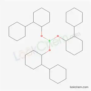 Molecular Structure of 5440-19-7 (Boric acid tris(2-cyclohexylcyclohexyl) ester)