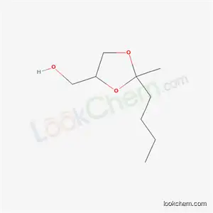 Molecular Structure of 5694-76-8 (2-Butyl-2-methyl-1,3-dioxolane-4-methanol)