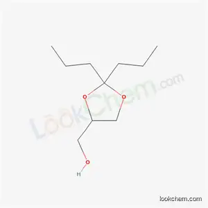Molecular Structure of 5754-24-5 (2,2-Dipropyl-1,3-dioxolane-4-methanol)