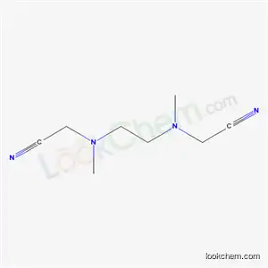 Molecular Structure of 5766-68-7 (Ethylenebis(methylimino)bis(acetonitrile))