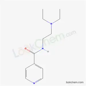 Isonicotinamide, N-(2-(diethylamino)ethyl)-