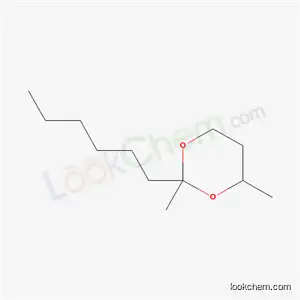 Molecular Structure of 6290-07-9 (2-hexyl-2,4-dimethyl-1,3-dioxane)