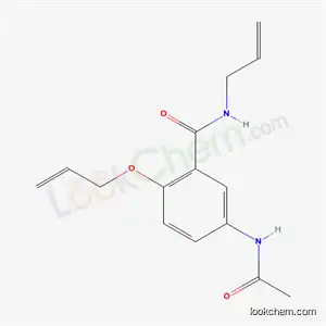 5-(アセチルアミノ)-N-アリル-2-(アリルオキシ)ベンズアミド