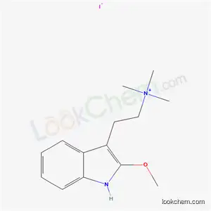 Ammonium, (2-(5-methoxyindol-3-YL)ethyl)trimethyl-, iodide