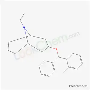 Molecular Structure of 6605-97-6 (9-ethyl-3-[(2-methylphenyl)(phenyl)methoxy]-9-azabicyclo[3.3.1]nonane)
