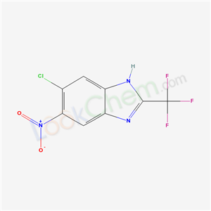 6-chloro-5-nitro-2-(trifluoromethyl)-1H-benzimidazole
