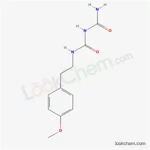 Molecular Structure of 6774-20-5 (1-(p-Methoxyphenethyl)biuret)