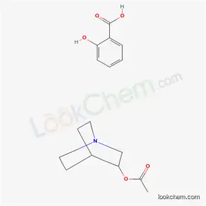 (4S)-QUINUCLIDIN-3-YL 아세테이트 2-하이드록시벤조에이트