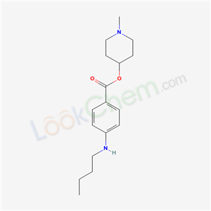 (1-methylpiperidin-4-yl) 4-(butylamino)benzoate