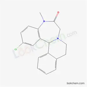Molecular Structure of 7492-29-7 (Clazolam)