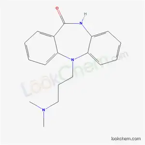 Molecular Structure of 13450-72-1 (5-[3-(Dimethylamino)propyl]-5,10-dihydro-11H-dibenzo[b,e][1,4]diazepin-11-one)