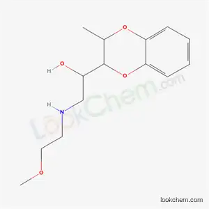 α-[[(2-メトキシエチル)アミノ]メチル]-3-メチル-1,4-ベンゾジオキサン-2-メタノール